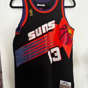 Mitchell & Ness Black Hardwood Classics Steve Nash authentic Jersey